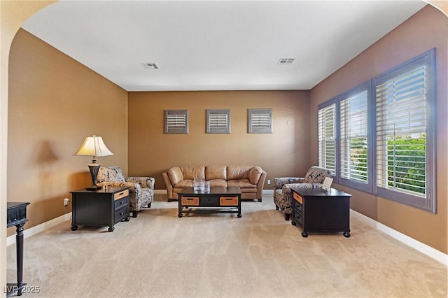 7719 Villa Montara St, Las Vegas, NV 89123 - living room featuring carpet floors and baseboards