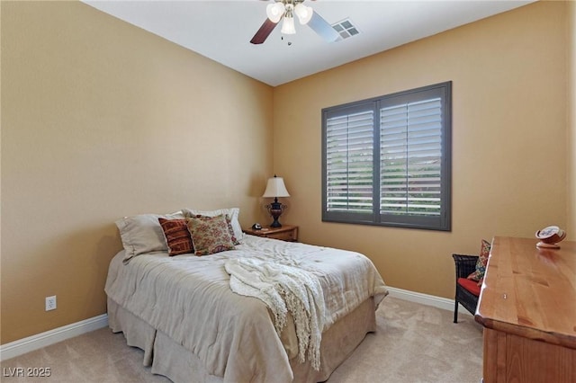 7719 Villa Montara St, Las Vegas, NV 89123 - carpeted bedroom with baseboards and a ceiling fan