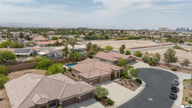 7719 Villa Montara St, Las Vegas, NV 89123 - aerial perspective of suburban area