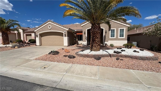 494 Dart Brook Pl, Henderson, NV 89012 - single story home with stucco siding, concrete driveway, and a garage