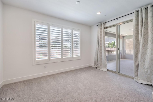 201 Carmel Sky St, Las Vegas, NV 89138 - spare room featuring healthy amount of natural light, carpet flooring, and recessed lighting