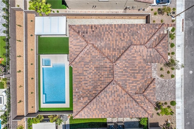 201 Carmel Sky St, Las Vegas, NV 89138 - aerial view of property and surrounding area