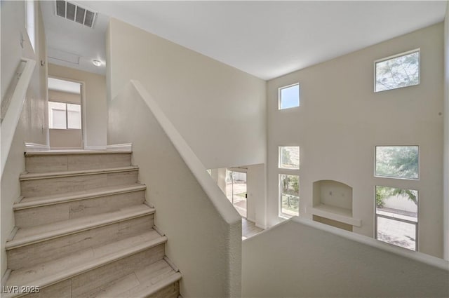 view of stairs