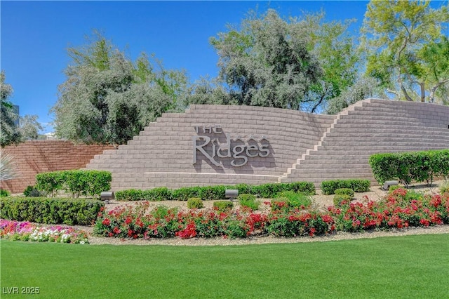 11280 Granite Ridge Dr Unit 1035, Las Vegas, NV 89135 - community sign with a yard