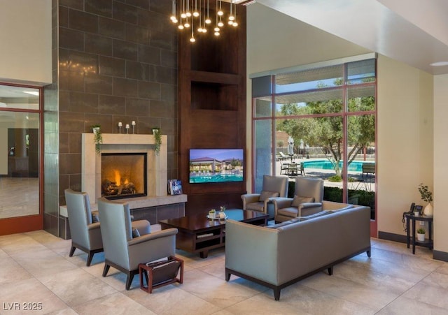 11280 Granite Ridge Dr Unit 1035, Las Vegas, NV 89135 - common area with a towering ceiling