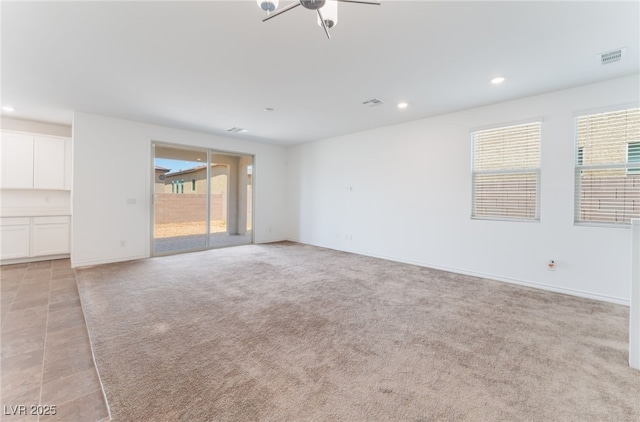 2767 Lindsey Springs St, Las Vegas, NV 89142 - empty room with recessed lighting and light colored carpet
