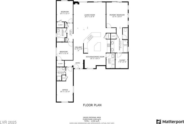 8129 Jim Steele Falls St, North Las Vegas, NV 89085 - property floor plan