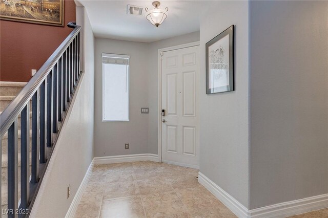 9780 Ziegler Ave, Las Vegas, NV 89148 - foyer featuring baseboards and stairs