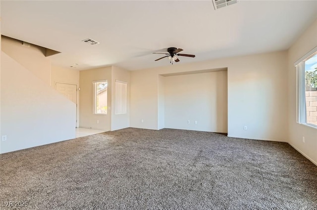 2728 Holmfault St, Henderson, NV 89044 - carpeted spare room featuring ceiling fan