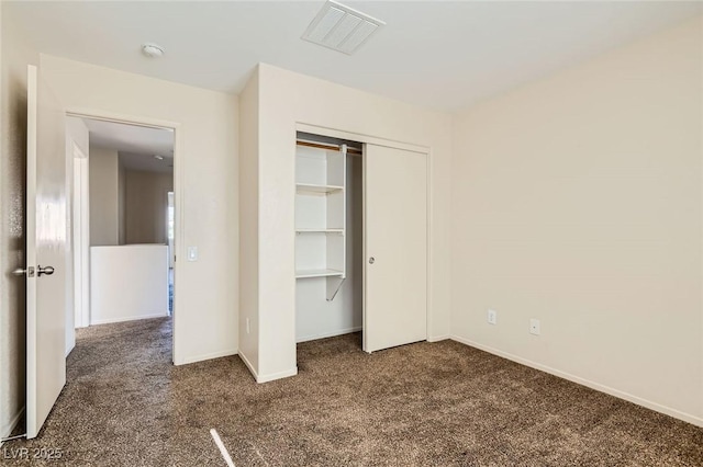 2728 Holmfault St, Henderson, NV 89044 - unfurnished bedroom with carpet, a closet, and baseboards