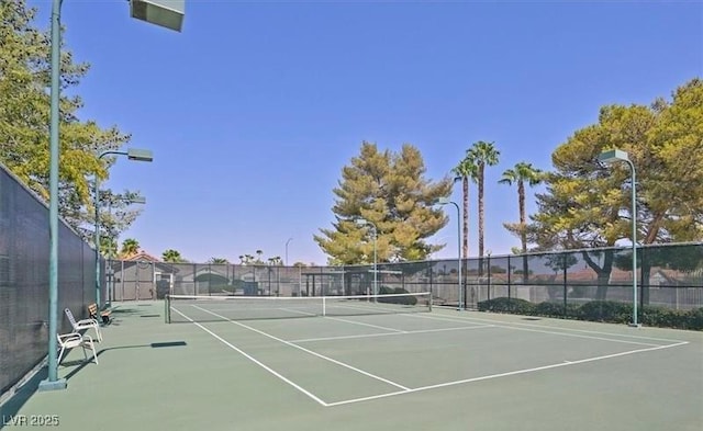 8388 Brad Oaks Cir, Las Vegas, NV 89123 - view of tennis court with fence