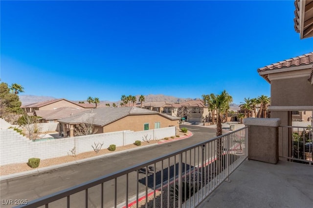 8809 Barium Rock Ave, Las Vegas, NV 89143 - balcony with a residential view