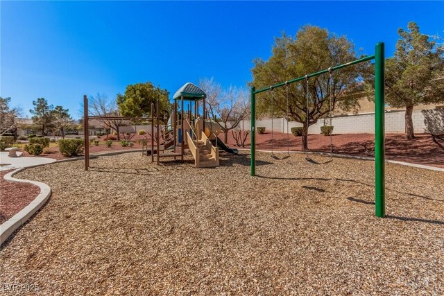 8809 Barium Rock Ave, Las Vegas, NV 89143 - view of community jungle gym