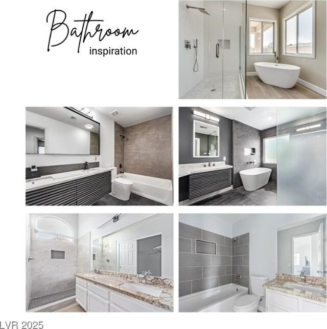 8809 Barium Rock Ave, Las Vegas, NV 89143 - view of a document with a collage of images