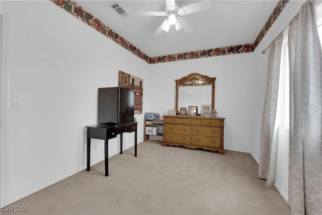 1893 Donnington Ct, Las Vegas, NV 89123 - bedroom with carpet and ceiling fan
