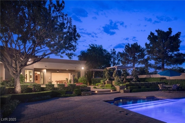 8620 W La Madre Way, Las Vegas, NV 89149 - outdoor pool featuring a patio