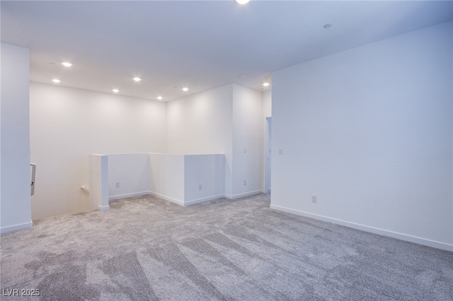 145 Aqua Commons Ln, Henderson, NV 89015 - spare room with recessed lighting, carpet, and baseboards