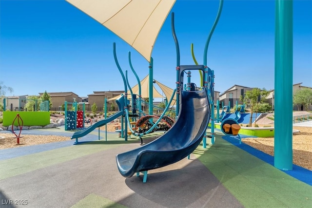 view of communal playground