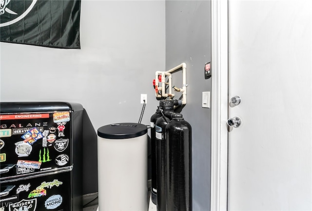 view of utility room