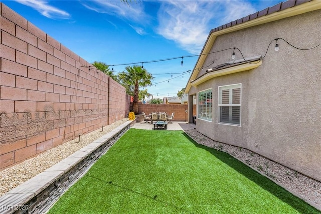 8836 Martin Downs Pl, Las Vegas, NV 89131 - view of yard featuring a patio