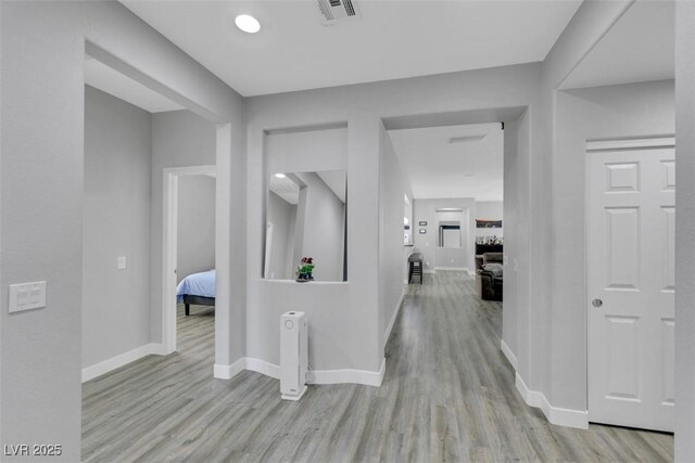 8836 Martin Downs Pl, Las Vegas, NV 89131 - corridor with wood finished floors and baseboards