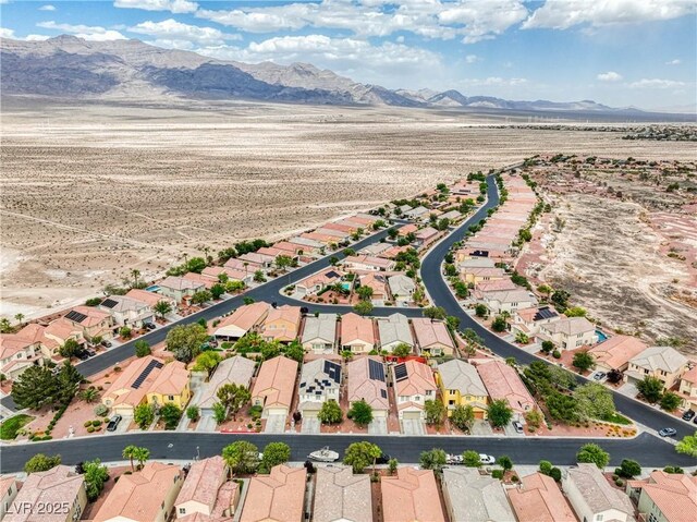 8836 Martin Downs Pl, Las Vegas, NV 89131 - aerial view of property and surrounding area featuring mountains and nearby suburban area