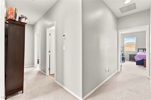 2672 Painted Mist Ct, Las Vegas, NV 89142 - hall with light carpet and baseboards