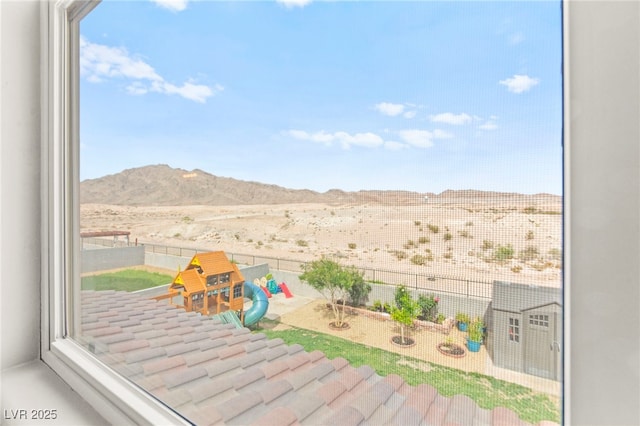 2672 Painted Mist Ct, Las Vegas, NV 89142 - view of mountain backdrop