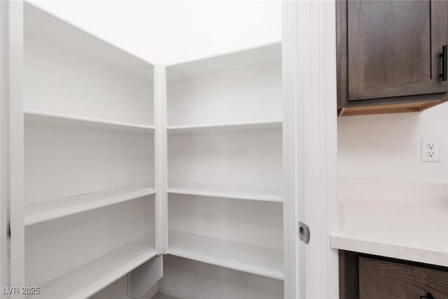 view of pantry