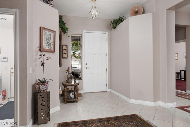 3522 Shonna Way N, Las Vegas, NV 89032 - foyer entrance featuring light tile patterned flooring and baseboards