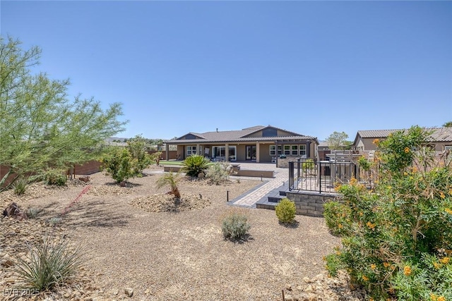 11088 Westcroft Way, Las Vegas, NV 89183 - view of rear view of house