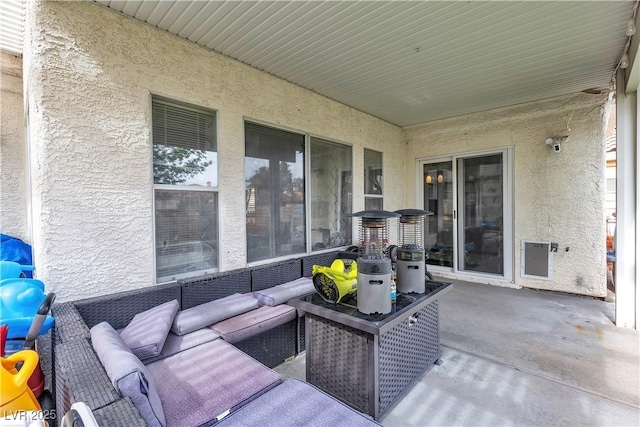 7929 Ben Hogan Dr, Las Vegas, NV 89149 - view of patio with an outdoor hangout area