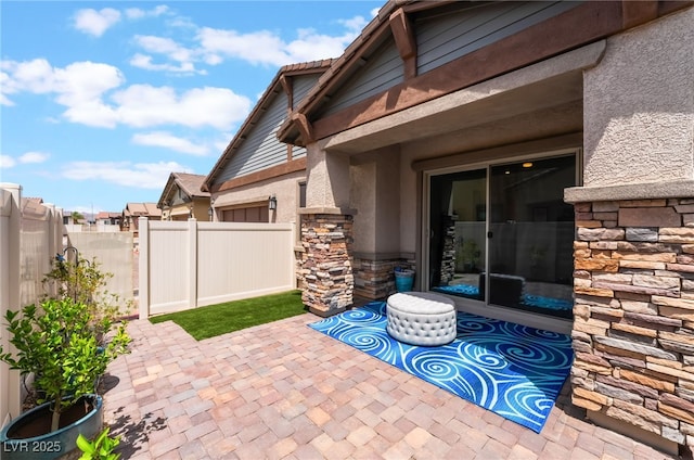 778 Dainty Daffodil St, Henderson, NV 89011 - view of patio / terrace with fence