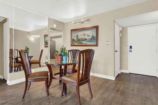 3930 University Center Dr Unit 603, Las Vegas, NV 89119 - dining room with wood finished floors and baseboards