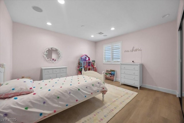 10470 Dove Meadow Way, Las Vegas, NV 89135 - bedroom featuring wood finished floors, baseboards, and recessed lighting