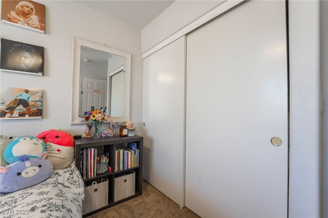 9513 Perennial View Ave, Las Vegas, NV 89148 - carpeted bedroom with a closet