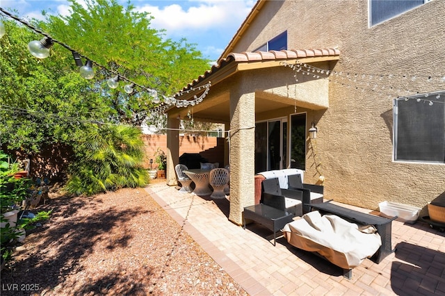 9513 Perennial View Ave, Las Vegas, NV 89148 - view of patio / terrace with fence