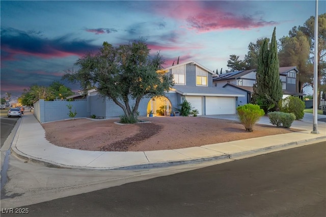 1808 Piccolo Way, Las Vegas, NV 89146 - view of front of property with a garage, concrete driveway, and stucco siding