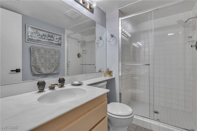 1808 Piccolo Way, Las Vegas, NV 89146 - full bathroom with toilet, vanity, and a stall shower