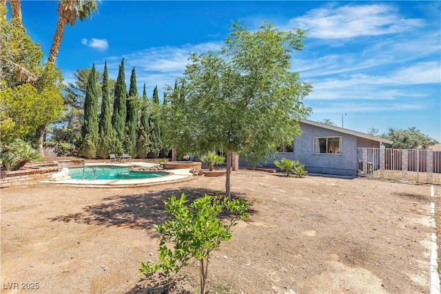 1808 Piccolo Way, Las Vegas, NV 89146 - view of yard
