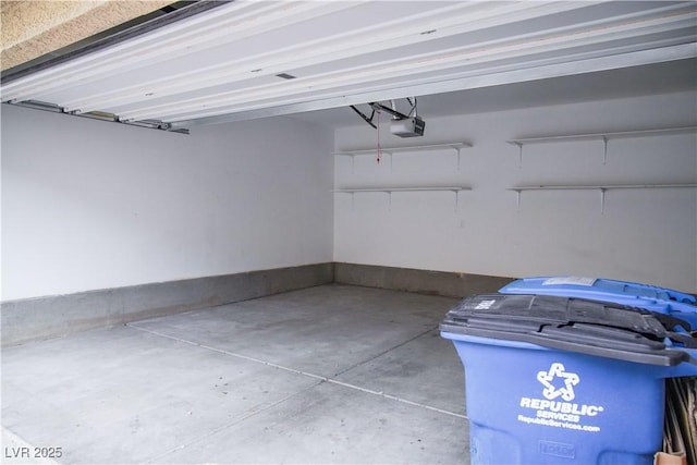 2761 Frosted Teal Ave, North Las Vegas, NV 89086 - garage featuring a garage door opener