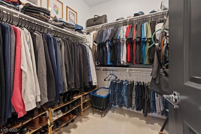 10954 Free Flow Pl, Las Vegas, NV 89138 - spacious closet with carpet floors