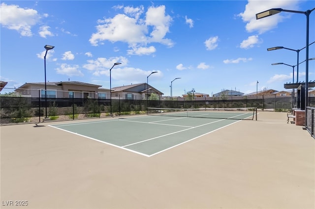 485 Pebble Run Ave, Henderson, NV 89011 - view of tennis court featuring fence and community basketball court