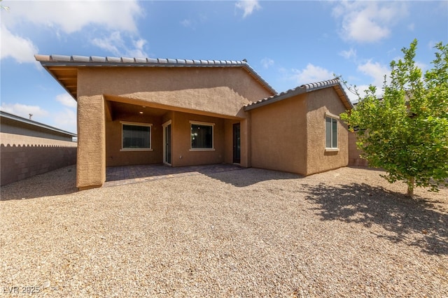 485 Pebble Run Ave, Henderson, NV 89011 - rear view of property featuring stucco siding and fence