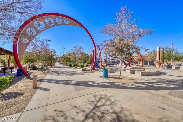 view of property's community