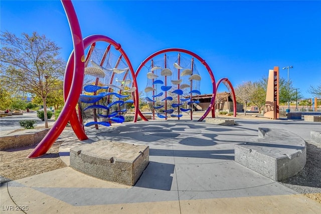 view of community playground