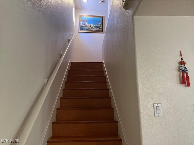 view of stairway