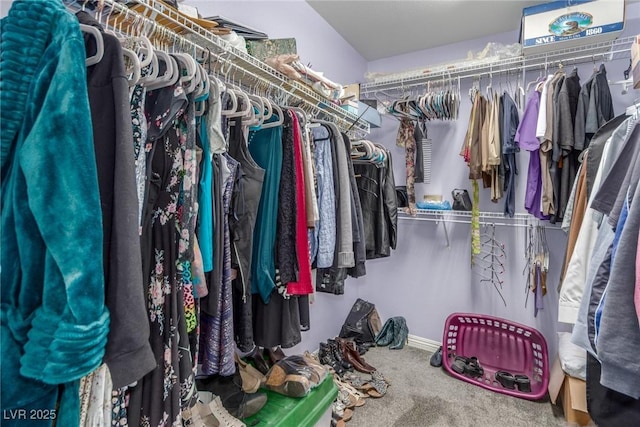 11739 Village Arbor St, Las Vegas, NV 89183 - walk in closet featuring carpet floors