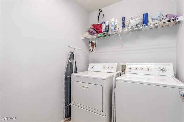 11739 Village Arbor St, Las Vegas, NV 89183 - clothes washing area featuring washing machine and dryer