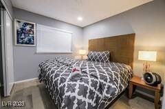 1012 Greystone Dr, Las Vegas, NV 89108 - bedroom featuring baseboards and recessed lighting